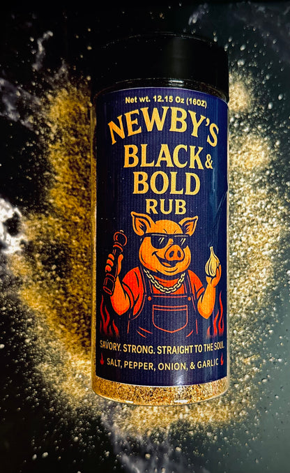 Newby's Black & Bold Rub