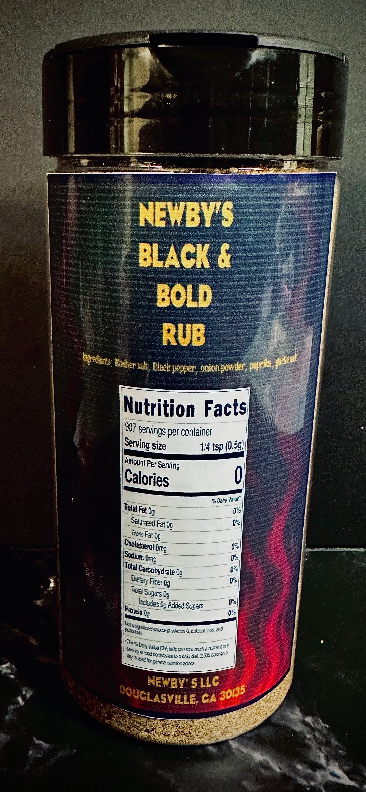 Newby's Black & Bold Rub