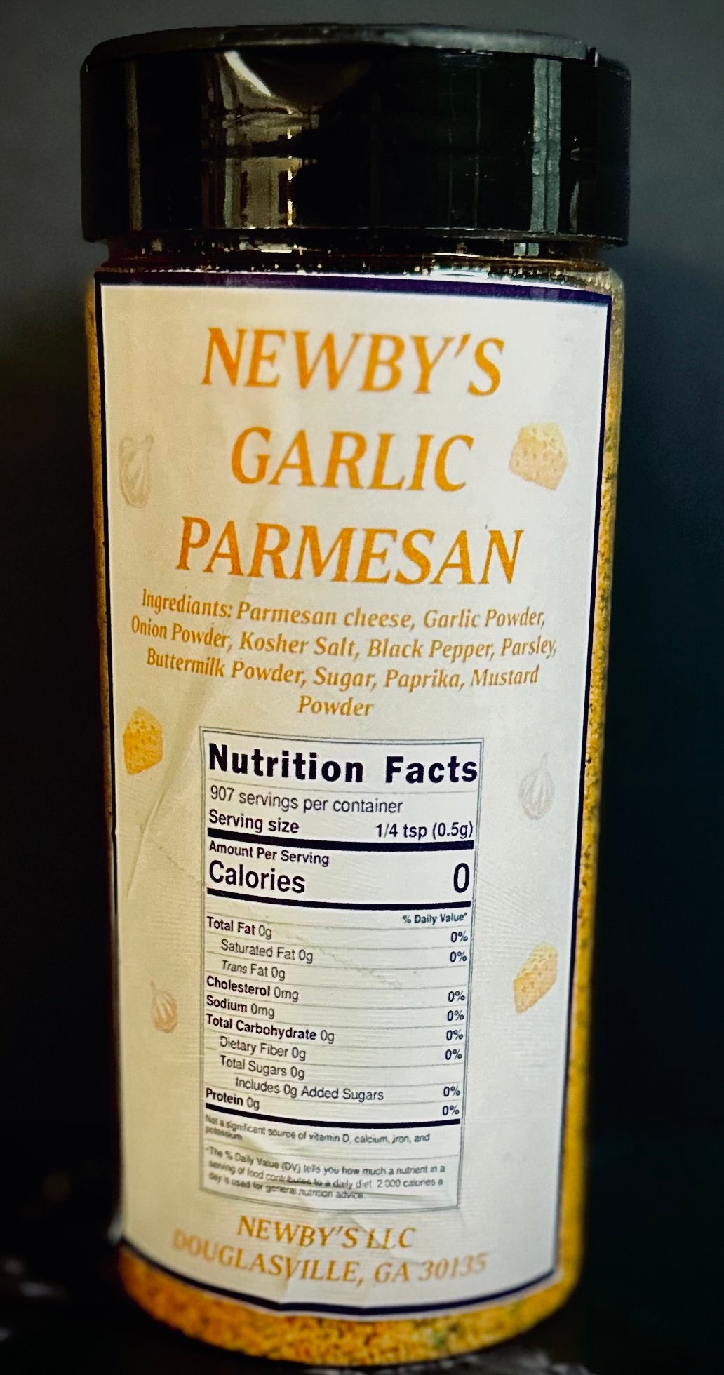 Newby's Garlic Parmesan Rub