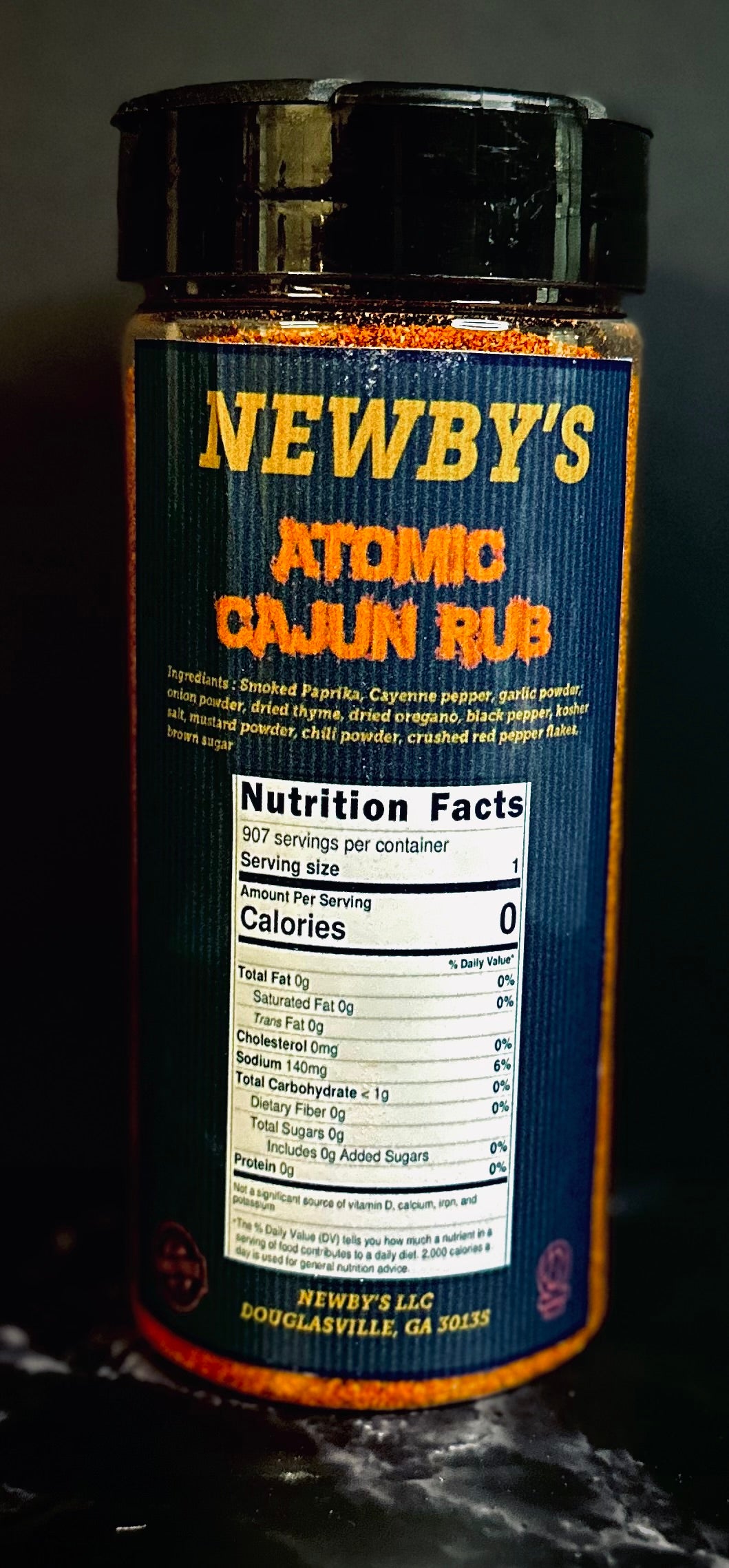 Newby's Atomic Cajun Rub